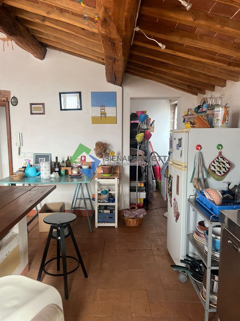 Appartamento ristrutturato a Castelnuovo Berardenga, Siena.