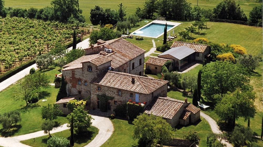 MONTERIGGIONI. Compendio immobiliare risalente all'anno MIlle
