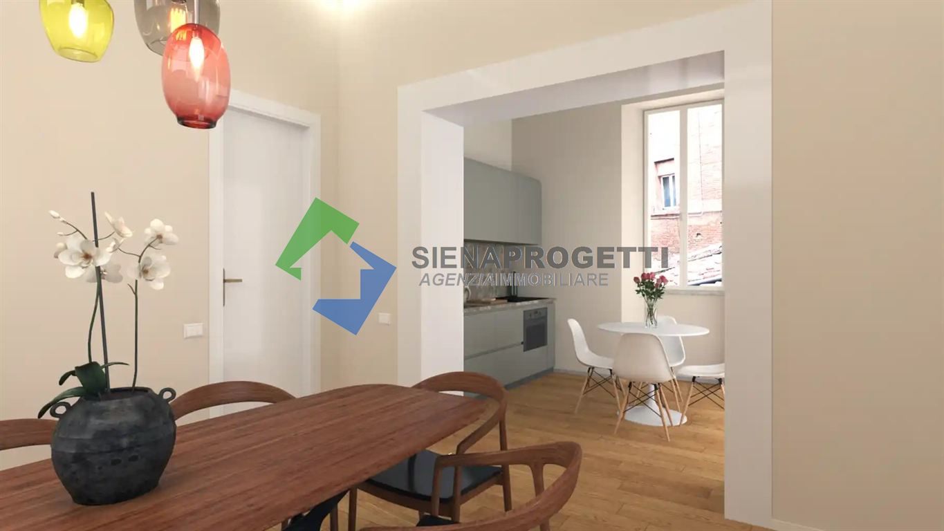 SIENA | NEL CUORE DEL CENTRO STORICO, ELEGANTE RESIDENZA DI 159 MQ CON 3 CAMERE E 3 BAGNI